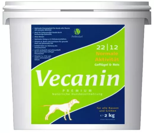 Vecanin Premium normale Aktivitt Geflgel & Reis 22/12 - 2 kg