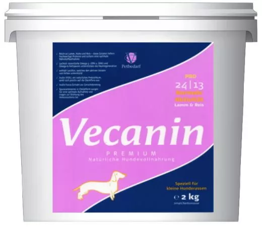 Vecanin Pro Normale Aktivitt Lamm & Reis kleine Rassen 24/13 - 2 kg