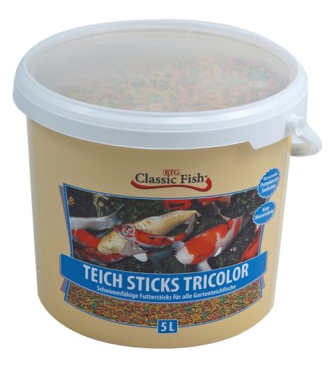 Classic Fish TeichSticks TriColor 5L Eimer