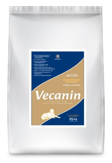 Vecanin Premium Hypoallergen Geflügel & Kartoffel  42/22 - 14 kg