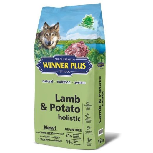 WINNER PLUS Holistic 100% Lamb & Potato 12 kg