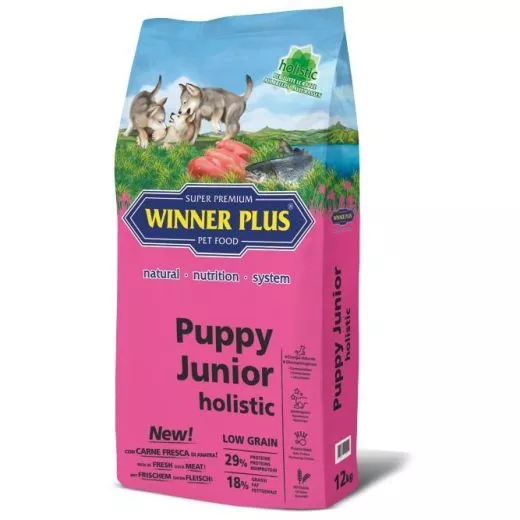 WINNER PLUS HOLISTIC Puppy Junior 12kg