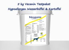 4,5 kg Vecanin Testpaket Hypoallergen Wasserbüffel & Kartoffel 22/12