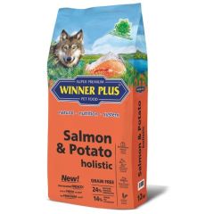 WINNER PLUS Holistic Salmon & Potato 12 kg